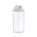 1L Reusable Transparent Plastic Beverage Jar