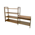 4-Layer Bamboo Shoe Rack With Bench ZXJ-0013-4