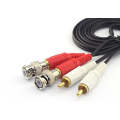 2Pcs Of BNC Male to RCA Female Adapter