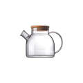 1.5L Transparent Borosilicate Glass Tea Pot CR-16