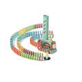 Domino Train Set For Kids KG-6 GREEN