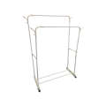 Multi-Functional Rack With Double Rods For Hanging Clothes And Hats RK-39