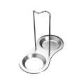Free Standing Stainless Steel Spoon Rest With Two Support Plates HY-91