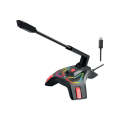 RGB Adjustable Gooseneck Gaming USB Microphone -XF0689