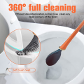 Silicone Wall-Hung Toilet Brush C14-3-18 ORANGE