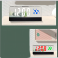 LED Mirror Clock- DS- 3678LRed