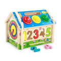 Wooden Geometry Cognition Wisdom Play House- F47-72-25