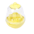Anti-Choking Ball Feeding Bowl For Pets- BA-661 yellow