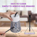 USB Rechargeable LED Electric Mosquito Killer Lamp XF0711 Grey