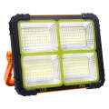 100W Portable USB And Solar Rechargeable LED Light AB-TA215