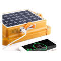 100W Portable USB And Solar Rechargeable LED Light AB-TA215