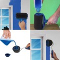 6 Piece Self-Contained Paint Roller With Extendable Handle-F12-8-285