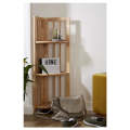 3-Tier Bamboo Folding Corner Shelf -1520006