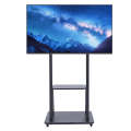 32''- 75'' Mobile Floor TV Mount Stand with Wheels -XF0646