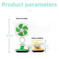 Rechargeable Foldable Cooling Fan KC-5900 Green