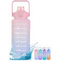 2L Water Bottle With Straw And Lid IF-91