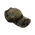Tactical Cap With Mesh Net CF-49 MILITARY GREEN