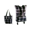 Foldable Shopping Bag With Wheels F34-8-669
