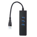 High Speed 3 Ports USB 3.0 Gigabit Ethernet LAN RJ45