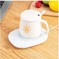 Ceramic Tea-Coffee Mug Warmer black F49-8-808