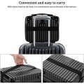 14-Inches Mini Cosmetic Case Travel Suitcase DA-1 Black