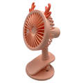 USB Powered Clip-On Fan with Antler Design  F30-63-3
