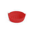 Silicone Air Fryer Basket Red