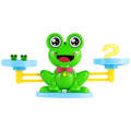 Frog Balance Digital Enlightenment Math Game WJ-564
