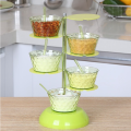 4-Tier Rotating Seasoning And Spice Container F46-8-856