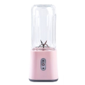 Multifunctional Portable 2-In-1 Juicer With Cup PINK  F11-8-358