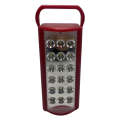 Auto Mode & Built-in Plug Rechargeable LED Emergency Light Q-LED018 RED