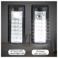 Auto Mode & Built-in Plug Rechargeable LED Lantern Light Q-LED019 BLACK