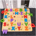 27-Pieces Uppercase Wooden Letters Alphabet Puzzle YG-24
