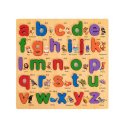 27-Pieces Lowercase Wooden Letters Alphabet Puzzle YG-24