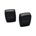 2-Piece Weather-Resistant Solar Powered Bright Wall Lights F48-8-834