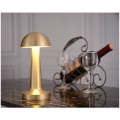 3 Light Intensities Portable Mushroom Desk Lamp Q-TL142 GOLD