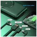 10000mAh Portable Wireless PowerBank Q-CD667 Green