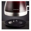 1.7L Stylish Red to Black Ombre Design Kettle - 862780