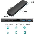 7 in 1 Type-C Multi-functional Hub with 4K HDMI USB 3.0 for MacBook Pro B21