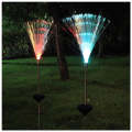 Solar Powered Fiber Fireworks Color Changing LED Light FA-LC52