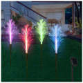 Solar Powered Fiber Reed Color Changing LED Light FA-LC51