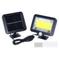 Waterproof LED Solar Floodlight  FA-BK-128-1