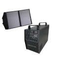 500W Portable Solar Power System UPS with a 50W Folding Solar Panel