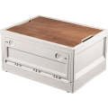 Collapsible Storage Box with Wooden Lid TI-65