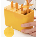 Set Of 4 Ice Cream Popsicle Maker-14940017 yellow