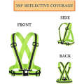 High Visibility Safety Reflective Vest Belt Jacket ND-10 ORANGE