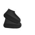 Reusable silicone Waterproof Shoe Cover F18-8-502 Black