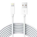 iPhone USB Charging Cable for iPhone 5, 6, 7, 8 and X - White (Pack of 2)