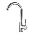 Single Handle Deck Mounted Brushed Mixer Stainless Steel  Faucet Tap