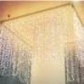 Curtain lights 1.0m drop - BW (steady)